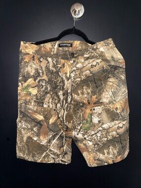 Midnight Organic Realtree Camo Cargo Shorts - Brown/Green